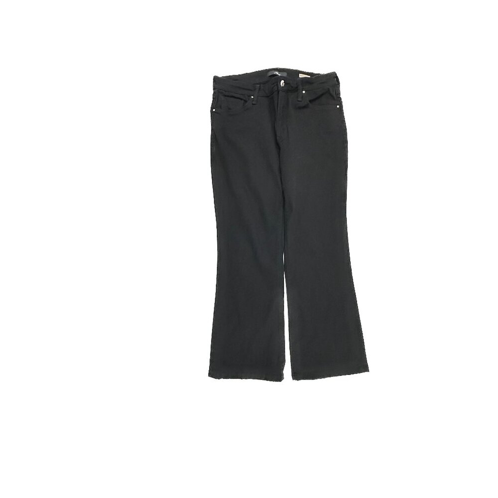 Mavi Molly‎ Mid Rise Classic Bootcut Womens' size 32 Short Black Denim Jeans